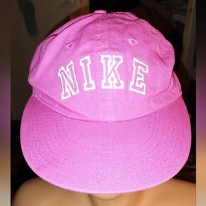Rare Vintage Nike Pink Hat (Spell out Just Do it)